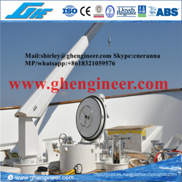 3t @ 3m Small Hydraulic Yacht Deck Crane